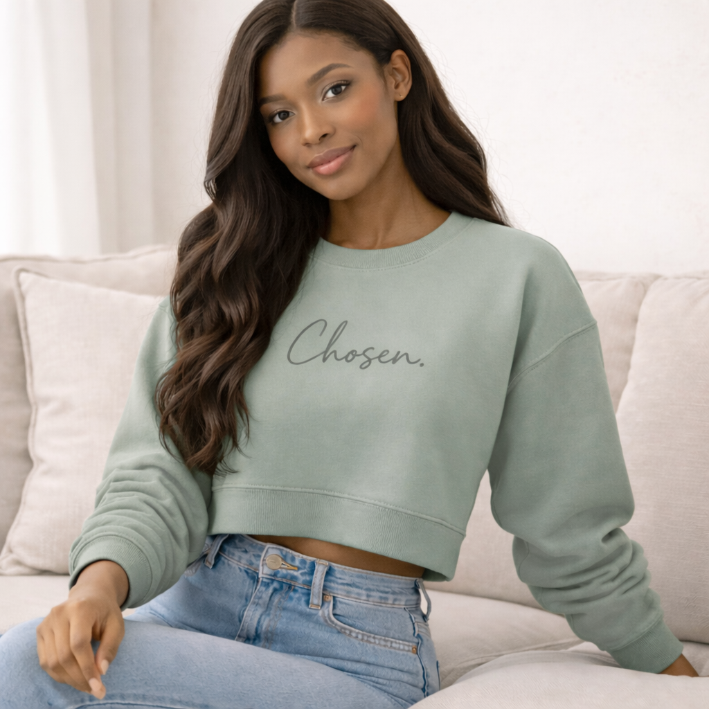 Chosen. — Cropped Sweatshirt
