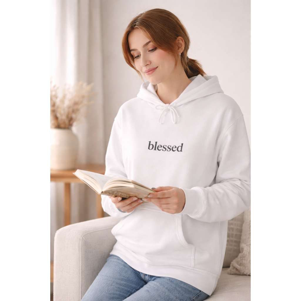 Blessed Hoodie — Angel Back