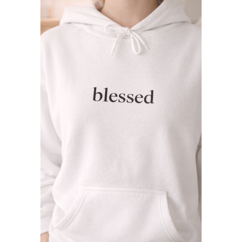 Blessed Hoodie — Angel Back