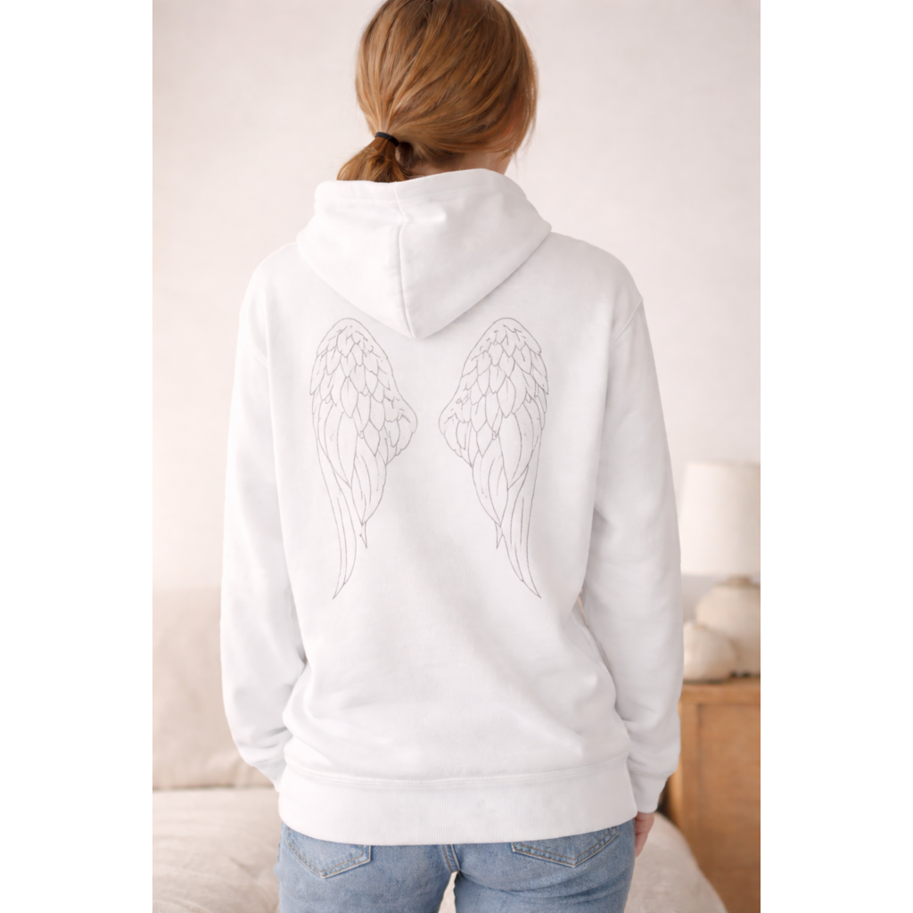 Blessed Hoodie — Angel Back
