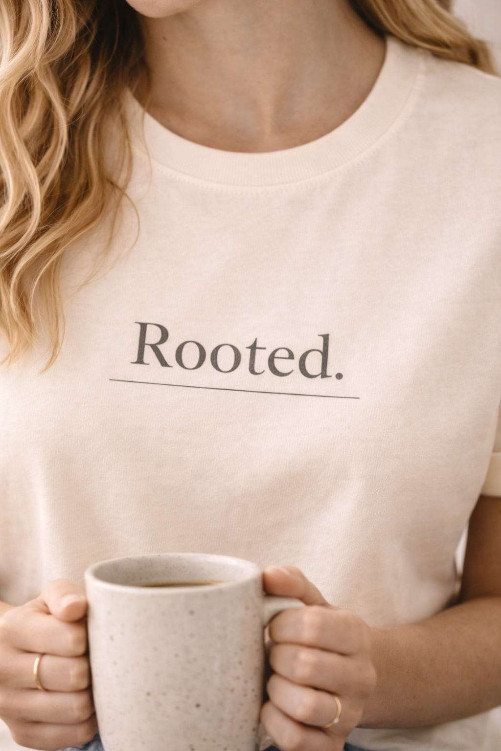 Rooted — Soft Affirmation Tee