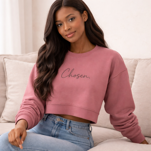 Chosen. — Cropped Sweatshirt