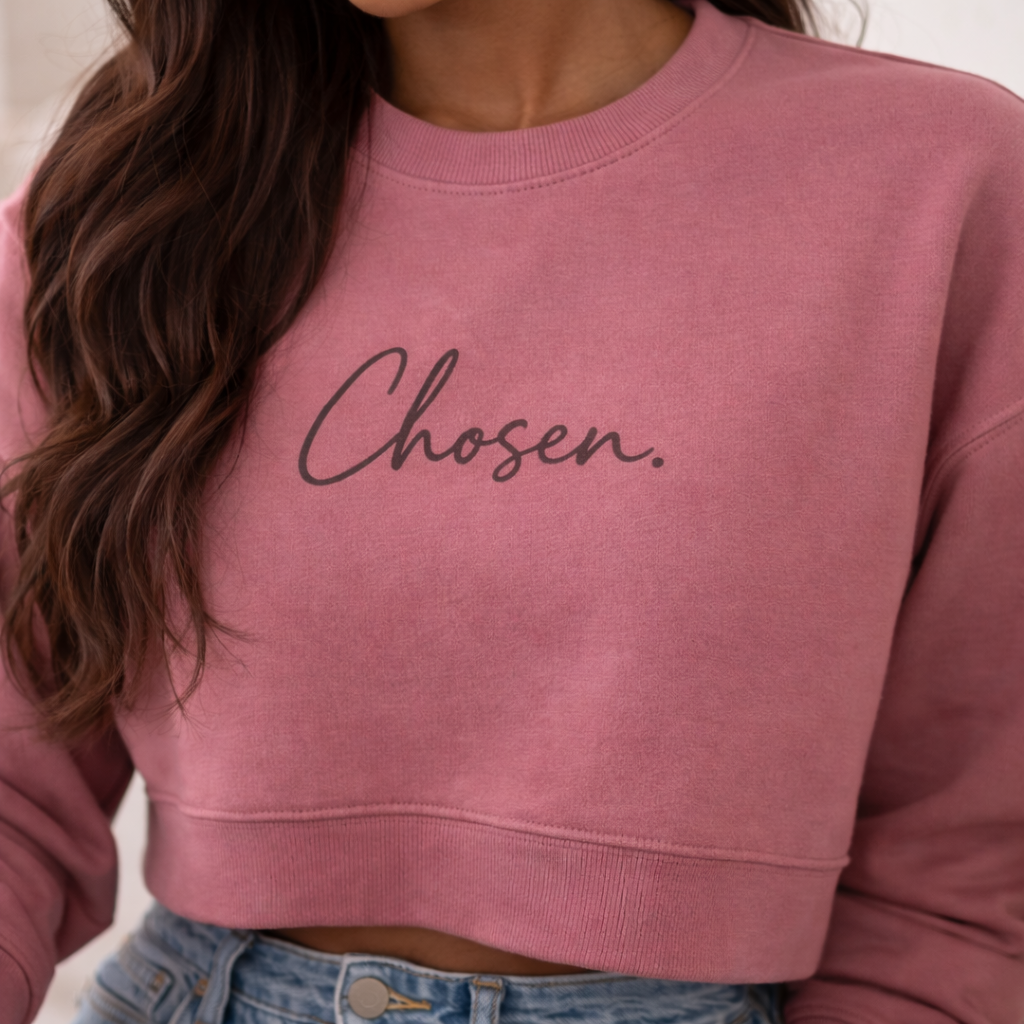 Chosen. — Cropped Sweatshirt