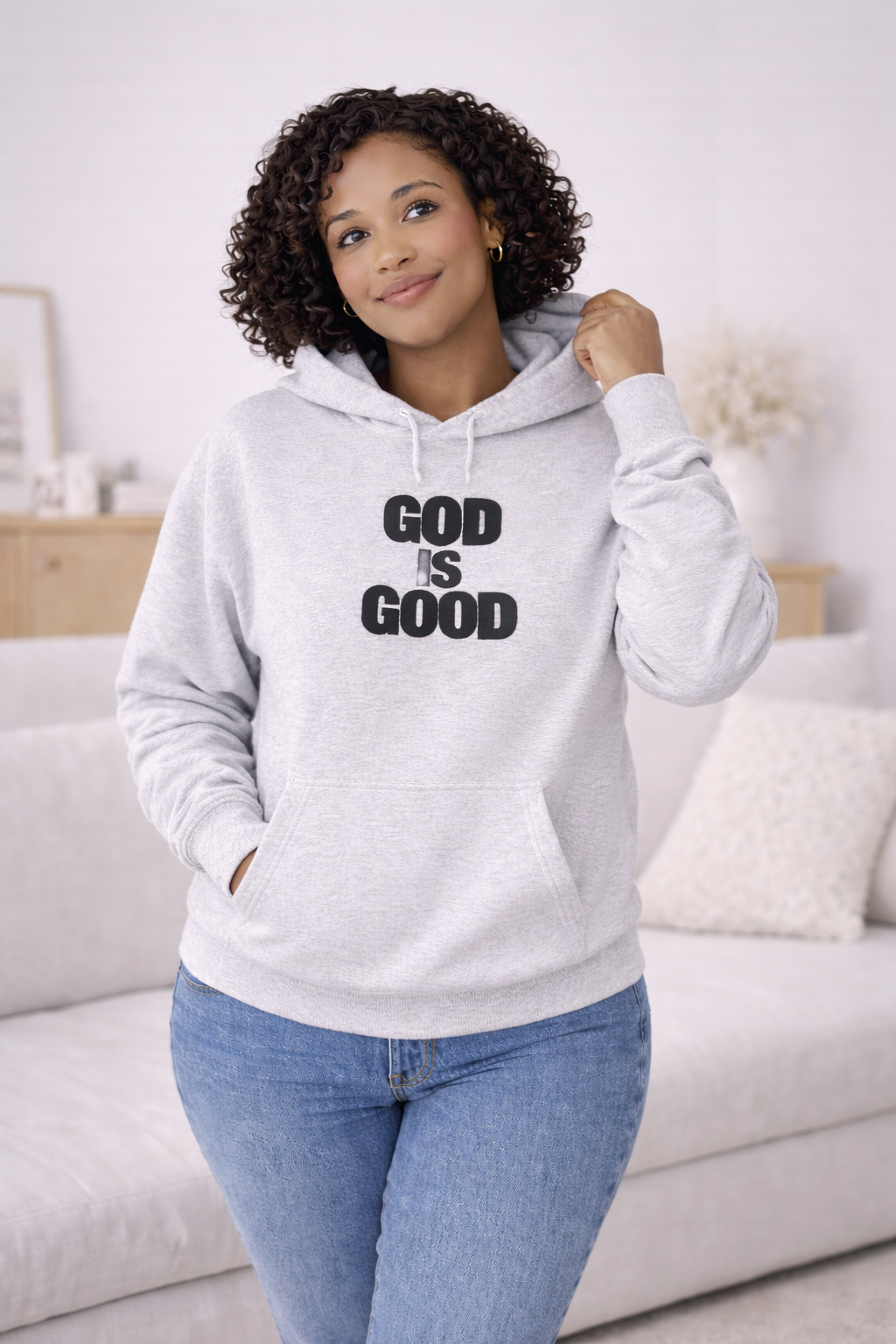 God Is Good Hoodie – Faith Statement