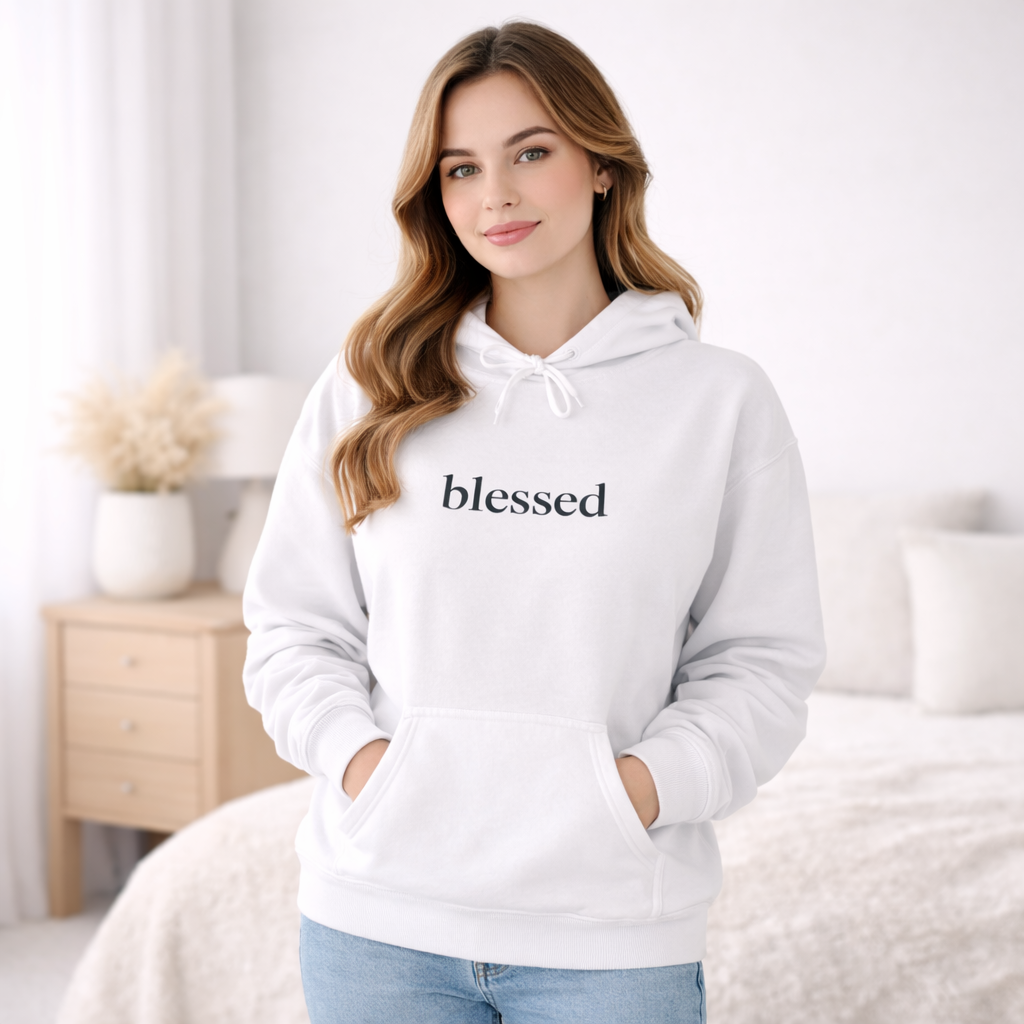 Blessed Hoodie — Minimal
