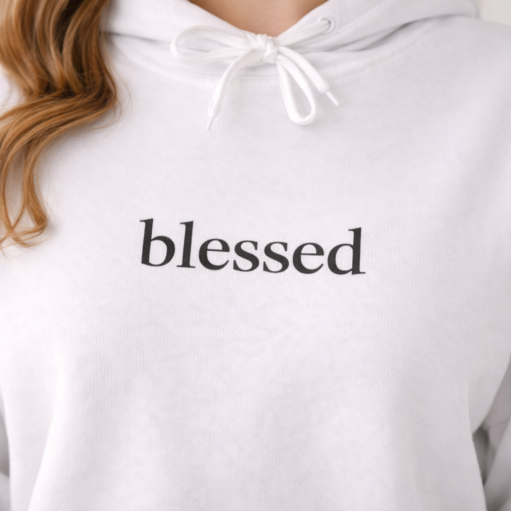 Blessed Hoodie — Minimal