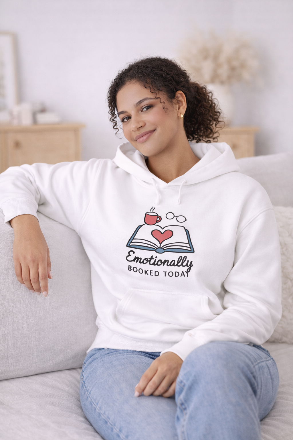 Emotional Support Hoodie – Cozy Statement