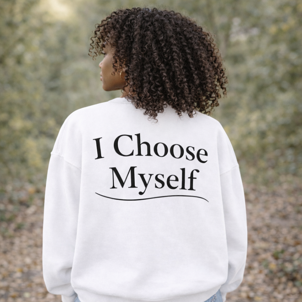 I Choose Myself — Bold Identity Sweatshirt