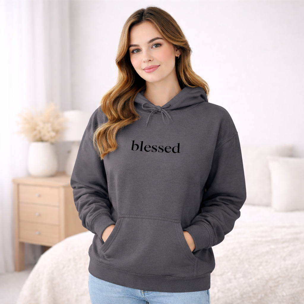 Blessed Hoodie — Minimal