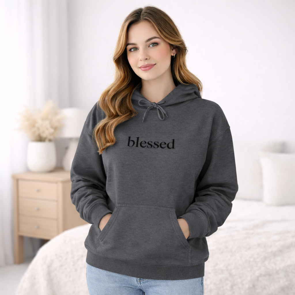 Blessed Hoodie — Minimal
