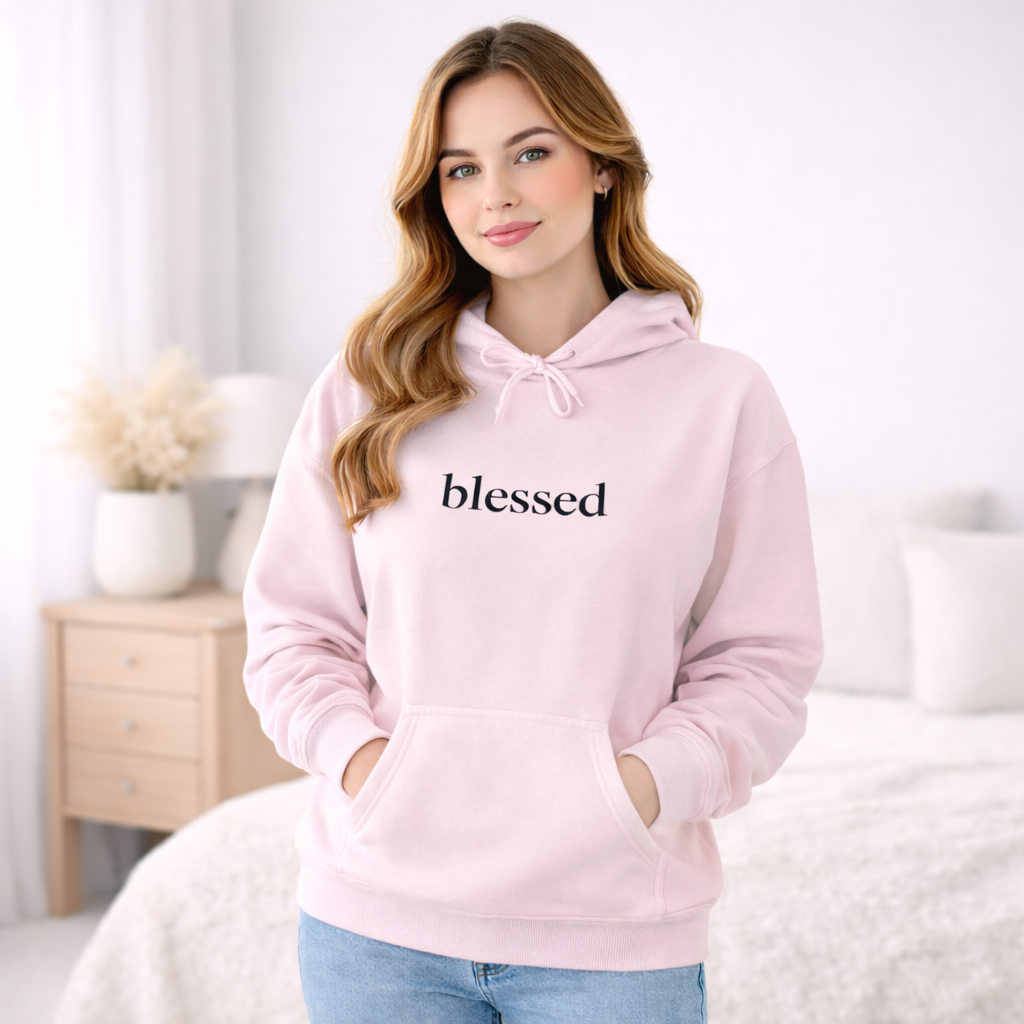 Blessed Hoodie — Minimal