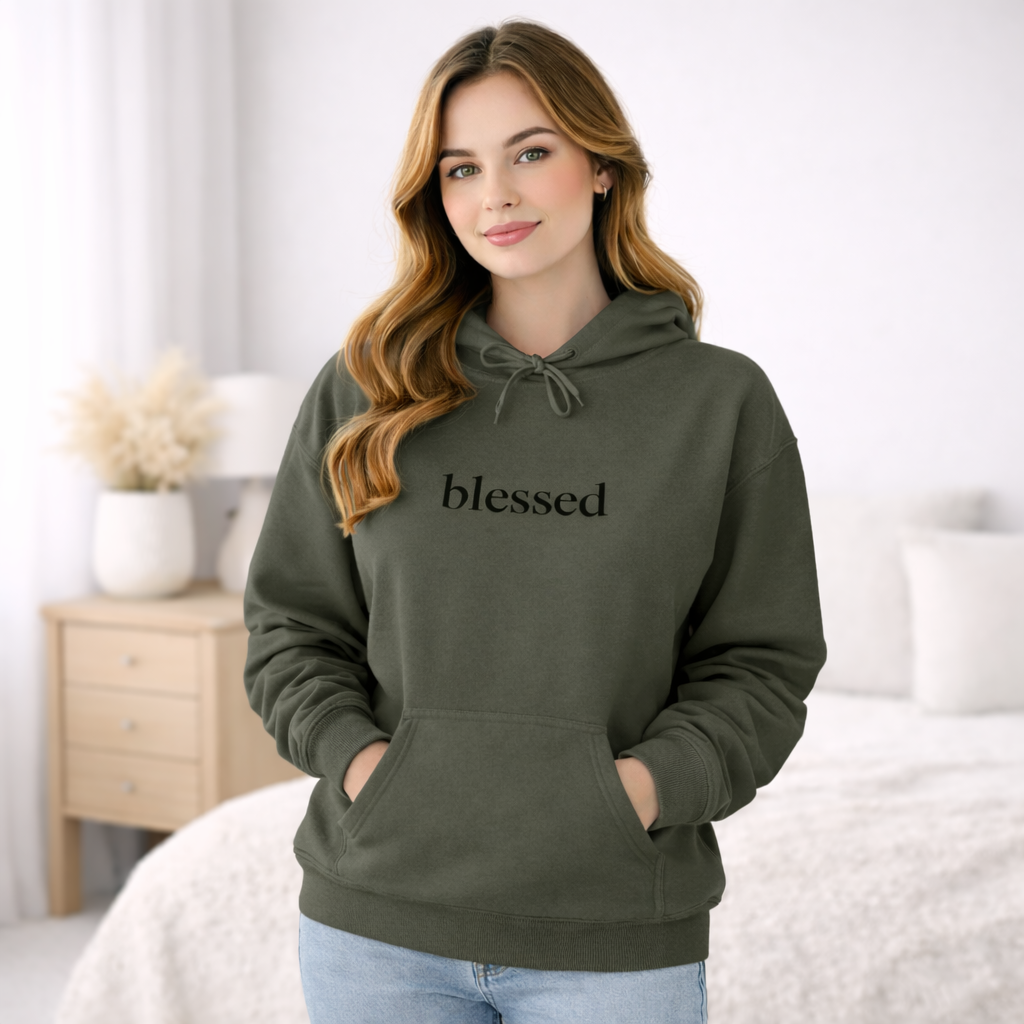 Blessed Hoodie — Minimal