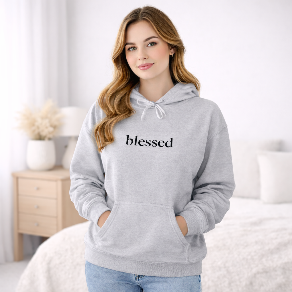 Blessed Hoodie — Minimal