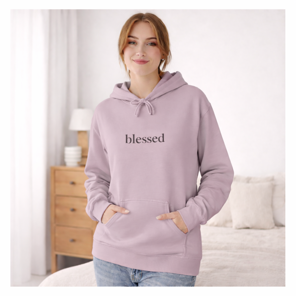 Blessed Hoodie — Angel Back