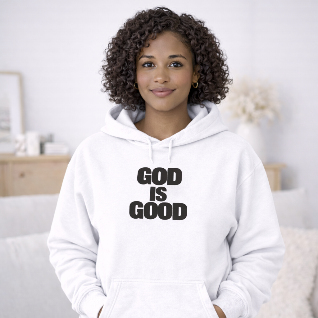 God Is Good Hoodie – Faith Statement