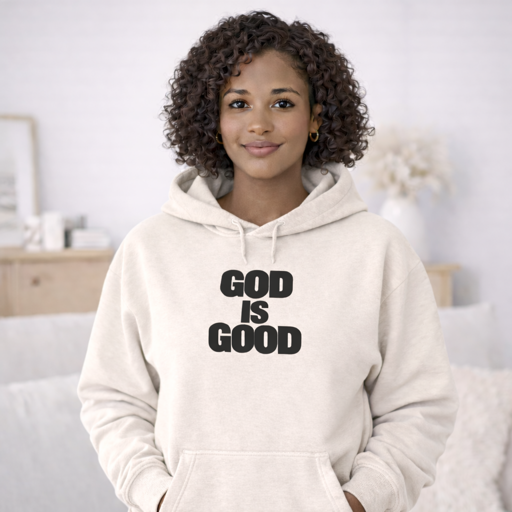 God Is Good Hoodie – Faith Statement